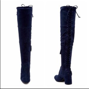 Charles by Charles David Ollie Navy Lace Up Boot